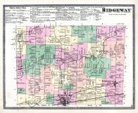 Ridgeway Township, Medina P.O., Knowlesville, Oak Orchard, Jeddo, Niagara and Orleans County 1875